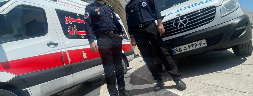 خدمات ویژه آمبولانس خصوصی سفیر حیات | انتقال ایمن بیماران اورژانسی و مراقبت‌های ویژه در تهران، کرج و سراسر ایران با تجهیزات مدرن