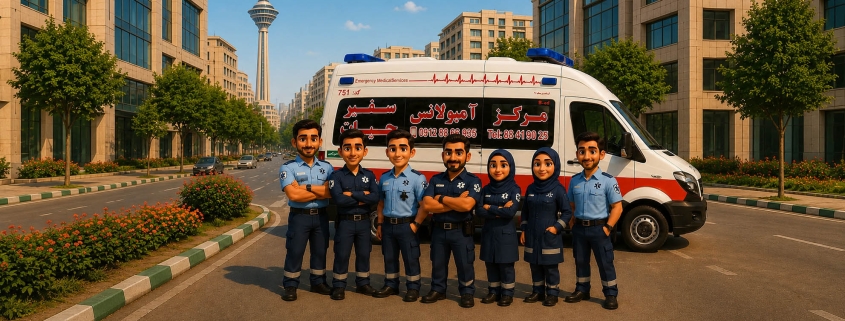 راننده آمبولانس خصوصی