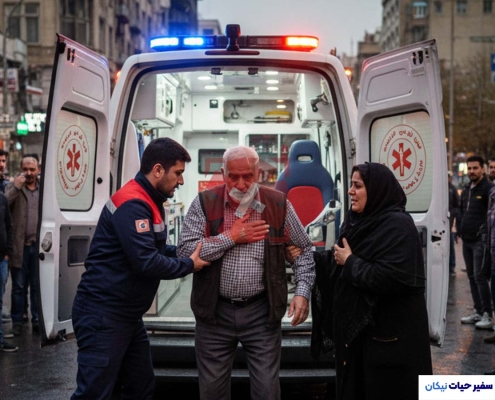 آمبولانس ویژه بیماران قلبی | پشتیبانی لحظهبهلحظه در مسیر انتقال