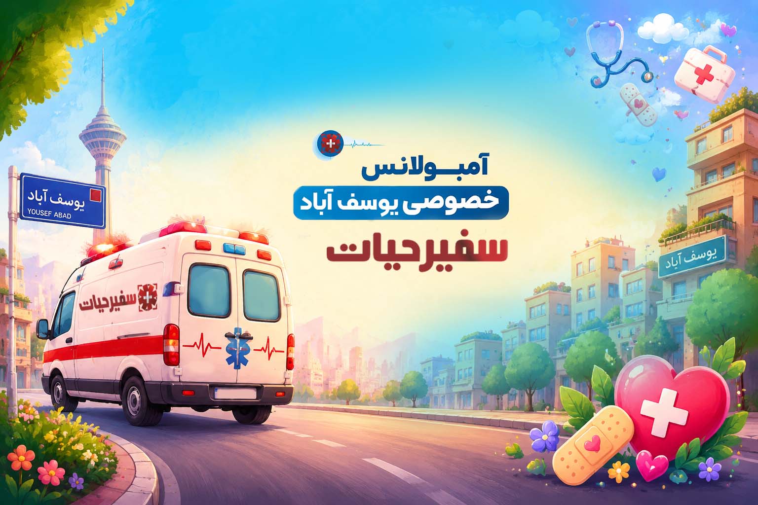 آمبولانس خصوصی یوسف آباد